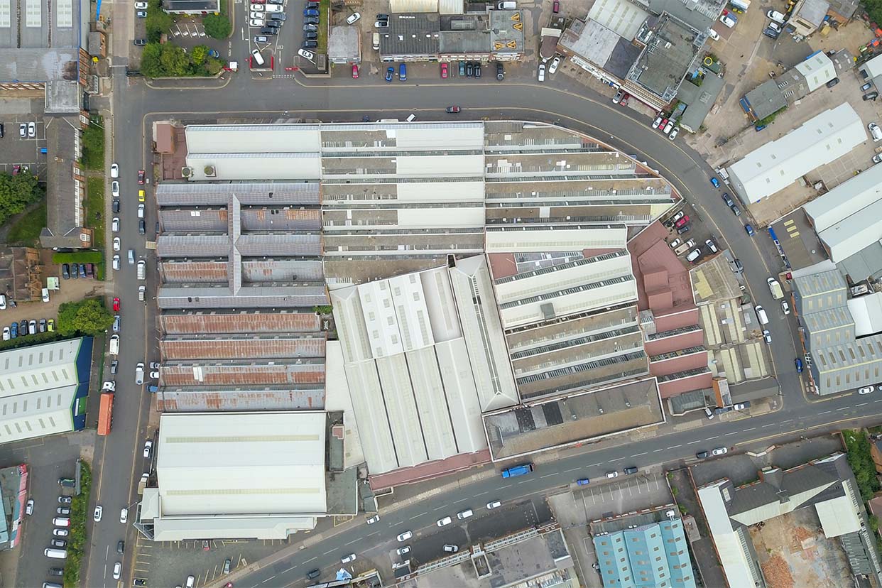 Birmingham Tyseley aerial view