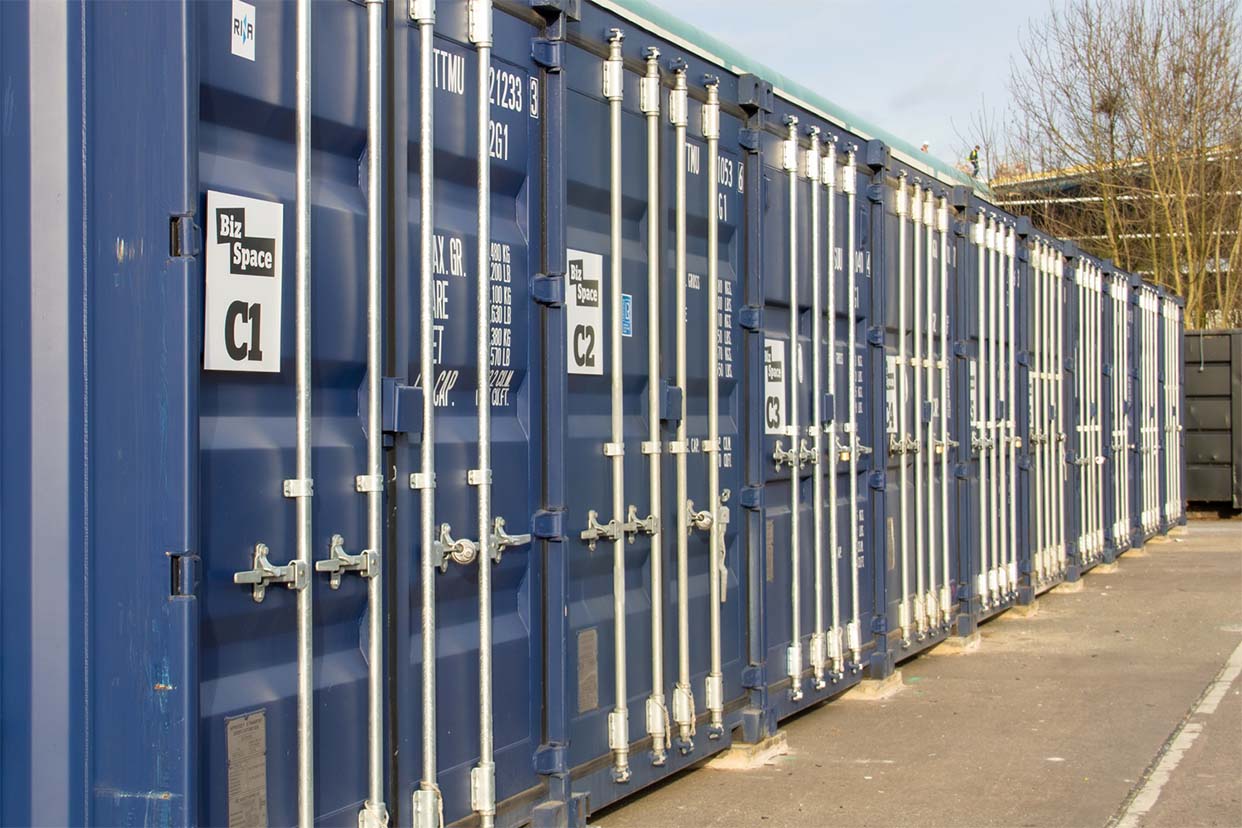 Manchester Trafford Park container storage