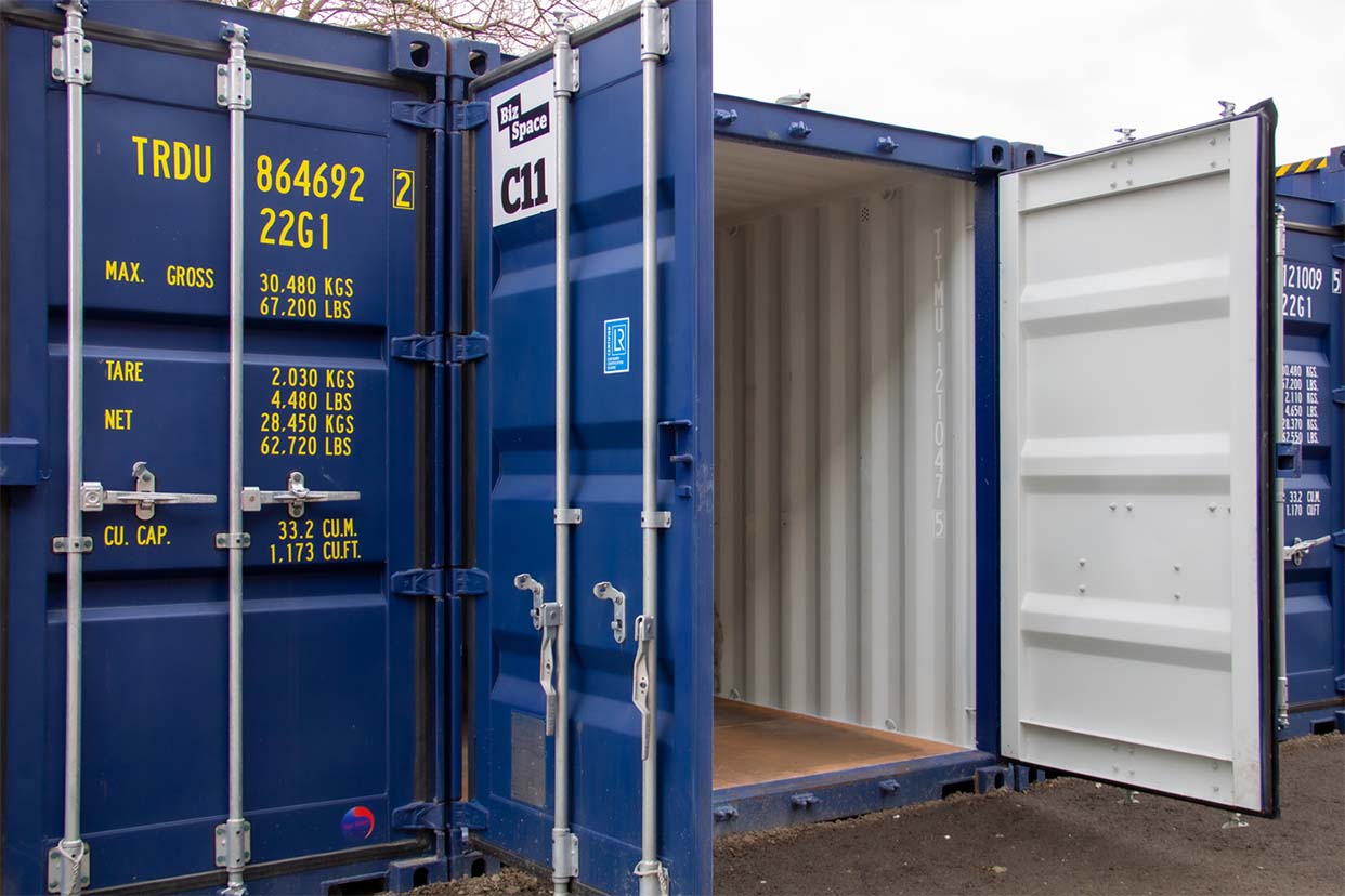 BizSpace Rochdale Moss Mill container storage
